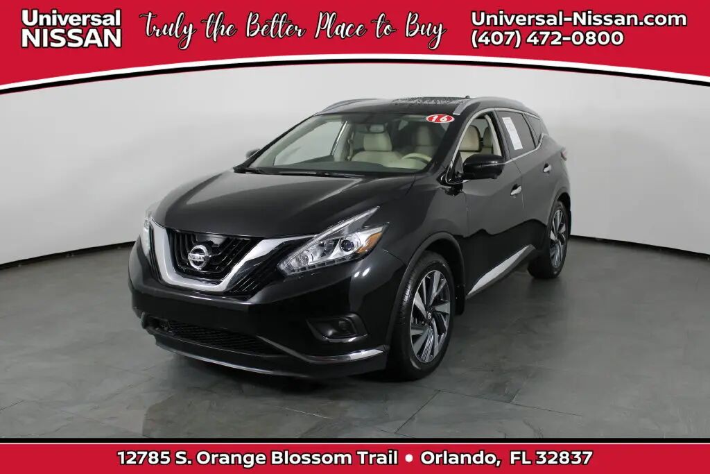 2016 Nissan Murano Platinum — photo 1 of 13