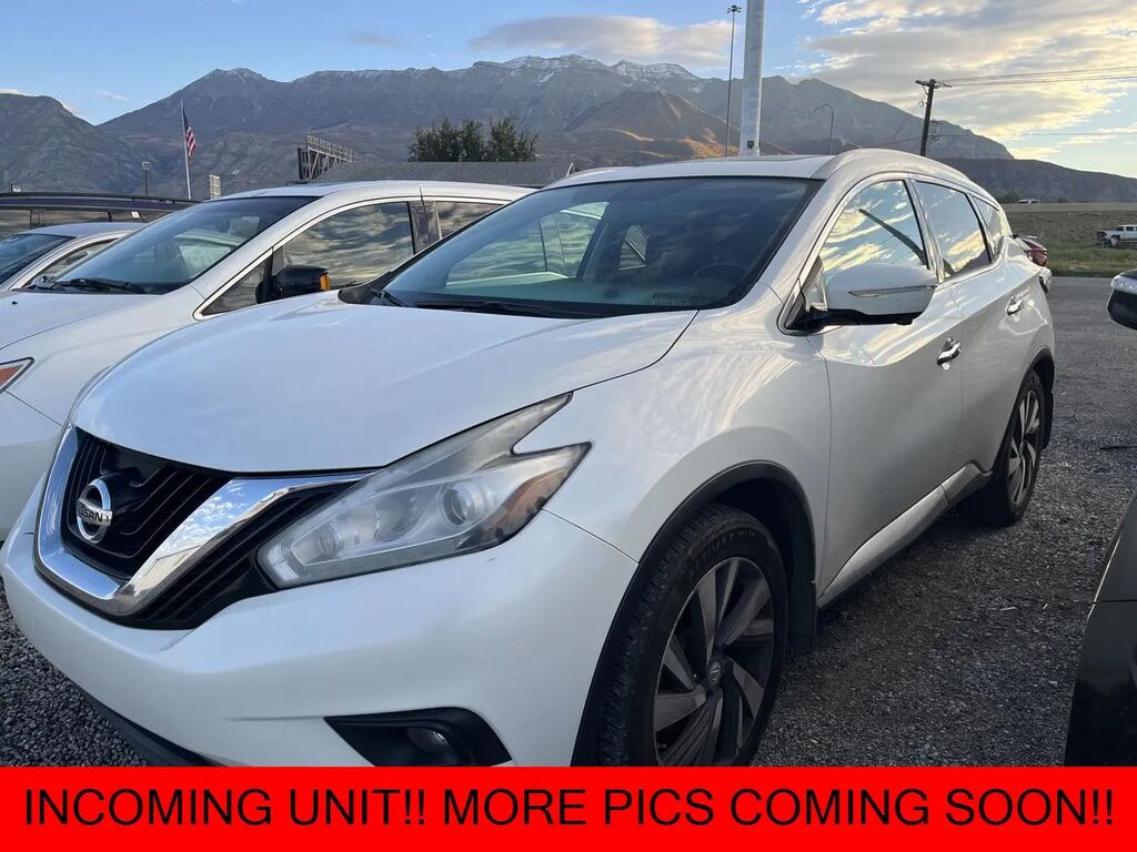 2015 Nissan Murano Platinum — photo 1 of 7