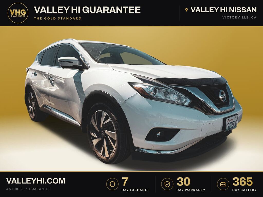 2018 Nissan Murano Platinum — photo 1 of 13
