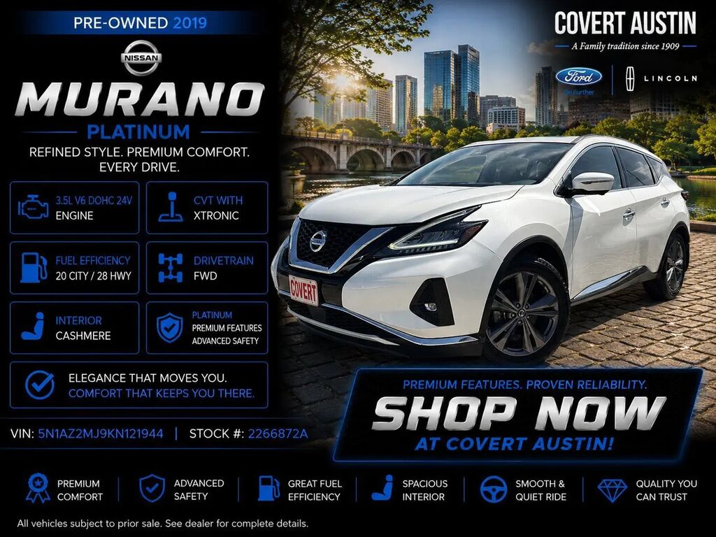 2019 Nissan Murano S — photo 1 of 26