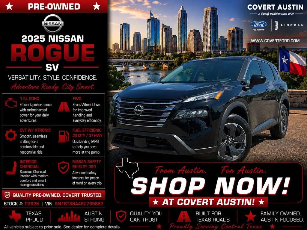 2025 Nissan Rogue SV — photo 1 of 39