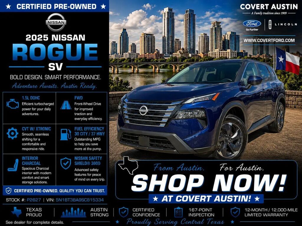 2025 Nissan Rogue SV — photo 1 of 43