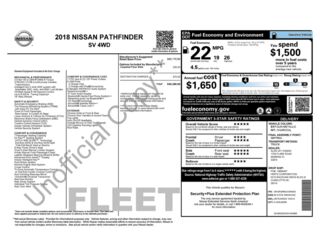 2018 Nissan Pathfinder S