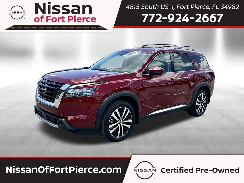 2025 Nissan Pathfinder Platinum — photo 1 of 12