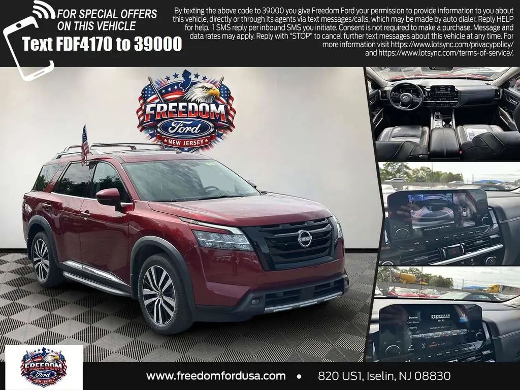 2023 Nissan Pathfinder Platinum — photo 1 of 12