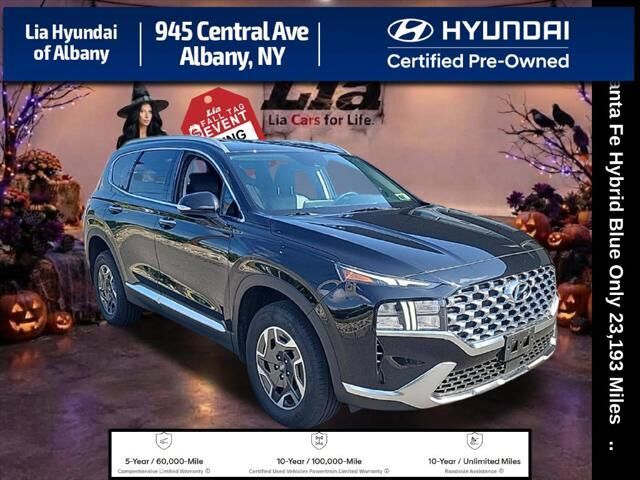 2023 Hyundai SANTA FE Hybrid Blue