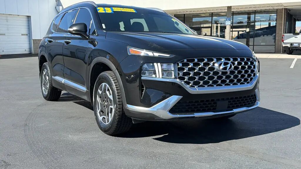 2023 Hyundai SANTA FE Hybrid Blue — photo 1 of 13