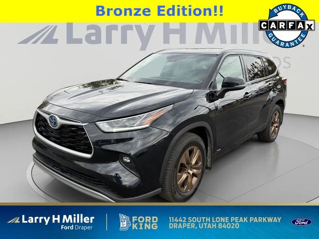 2022 Toyota Highlander Hybrid Bronze Edition