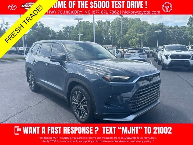 2026 Toyota Grand Highlander MAX Platinum — photo 1 of 12