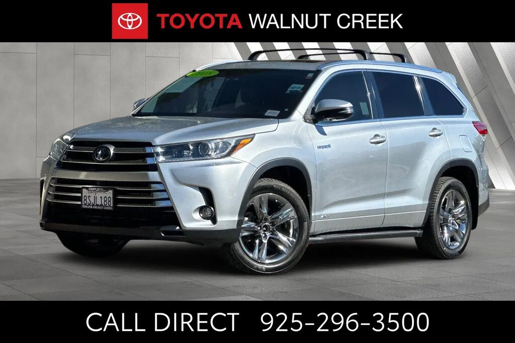2018 Toyota Highlander Hybrid Limited Platinum — photo 1 of 13