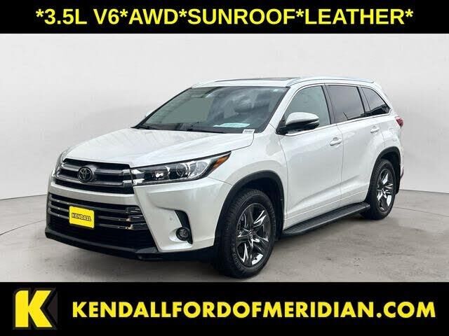 2019 Toyota Highlander Limited Platinum — photo 1 of 2