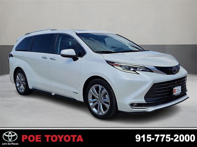 2021 Toyota Sienna Platinum 7-Passenger
