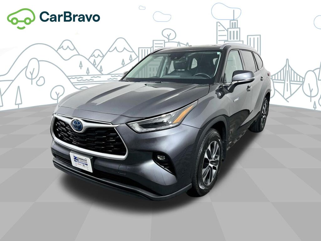 2021 Toyota Highlander Hybrid XLE — photo 1 of 7