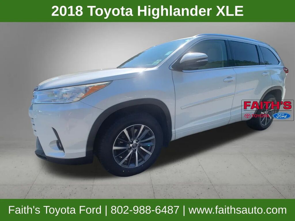 2018 Toyota Highlander XLE — photo 1 of 13