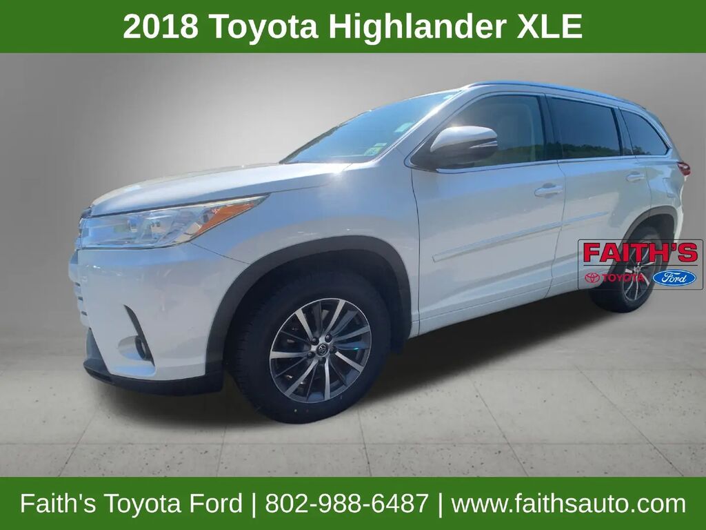 2018 Toyota Highlander XLE — photo 1 of 13
