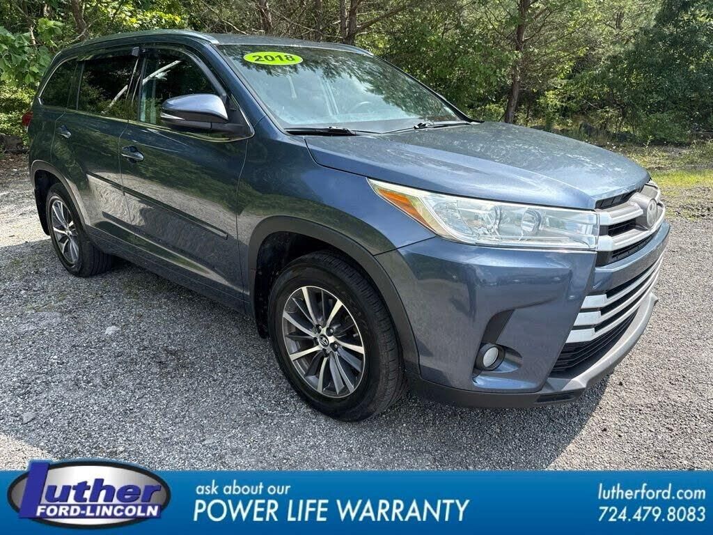 2018 Toyota Highlander XLE — photo 1 of 1