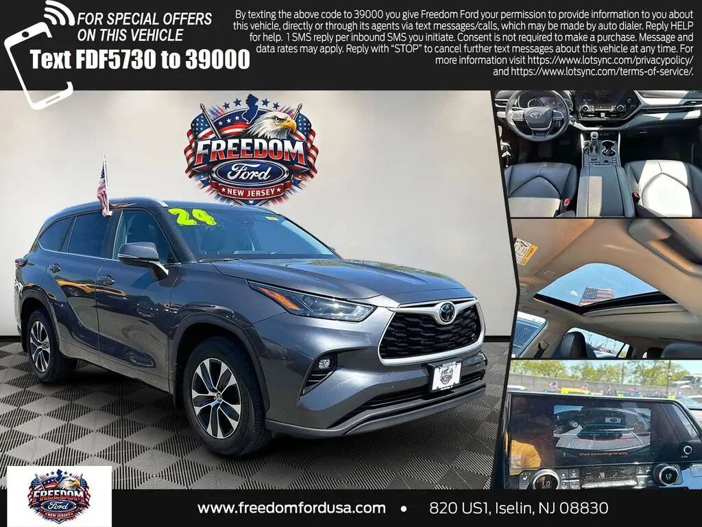 2024 Toyota Highlander XLE — photo 1 of 12