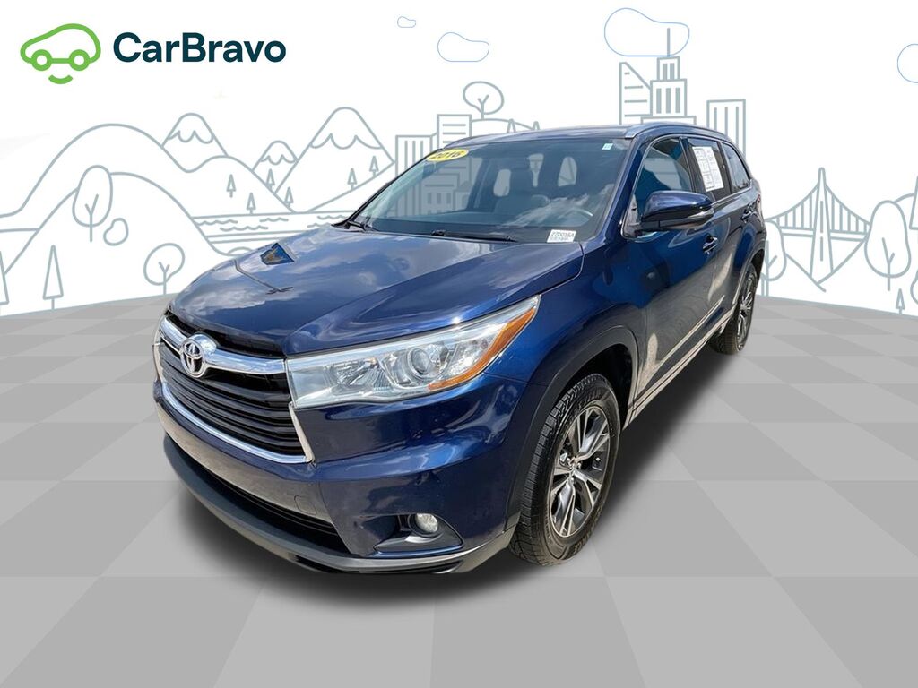 2016 Toyota Highlander XLE — photo 1 of 6