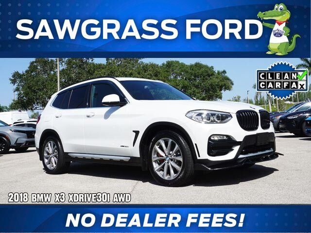 2018 BMW X3 xDrive30i