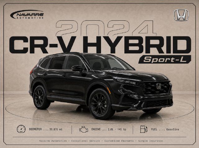 2024 Honda CR-V Hybrid HYBRID 2WD SPORT-L
