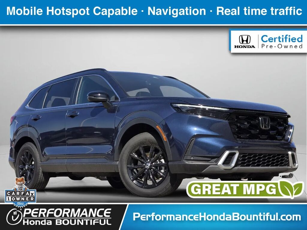 2025 Honda CR-V Hybrid Sport Touring — photo 1 of 13