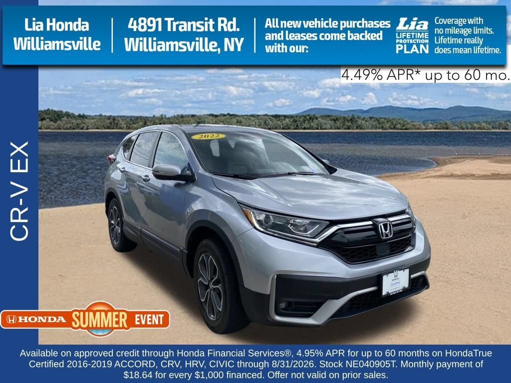 2022 Honda CR-V AWD EX — photo 1 of 7