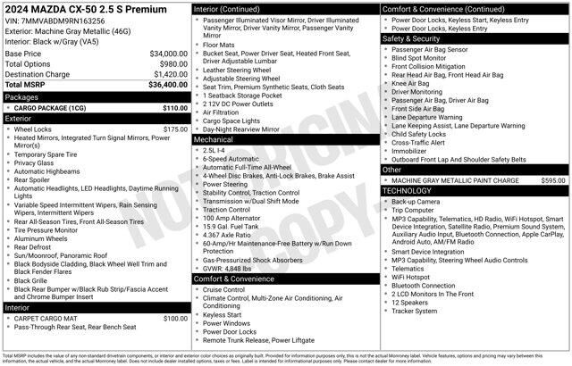 2024 Mazda CX-50 2.5 S Premium