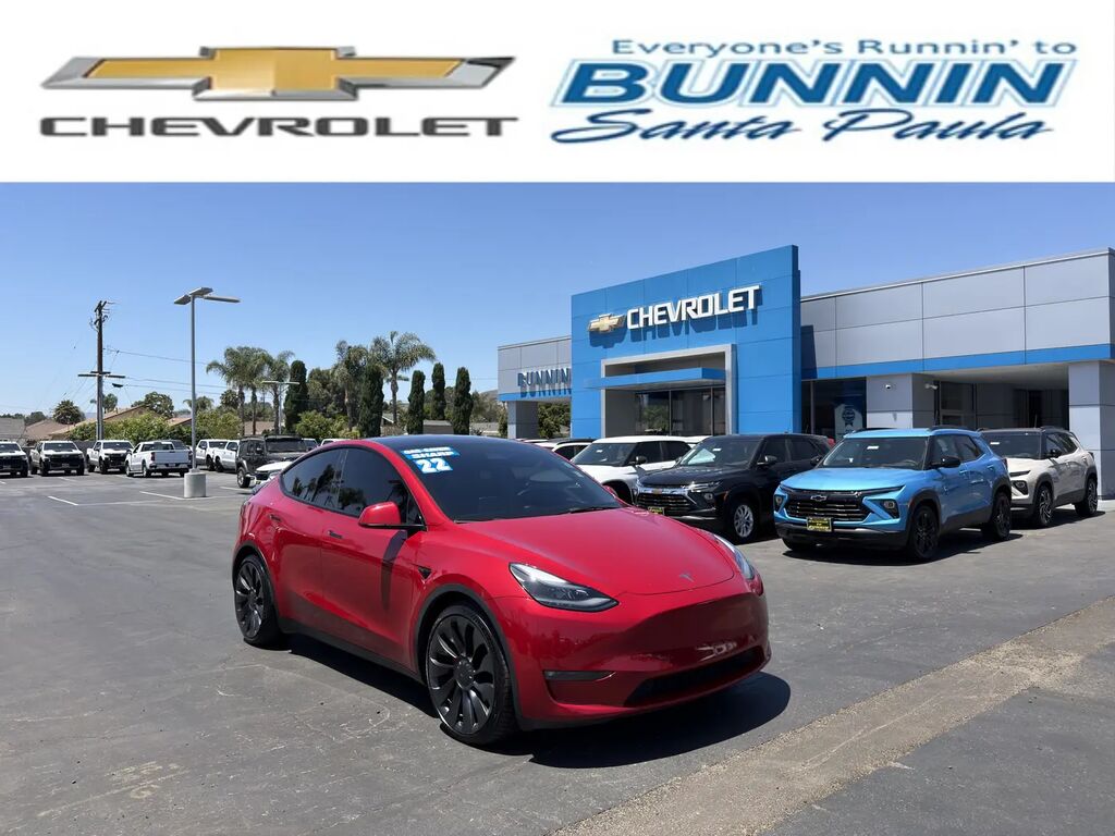 2022 Tesla Model Y Performance — photo 1 of 2