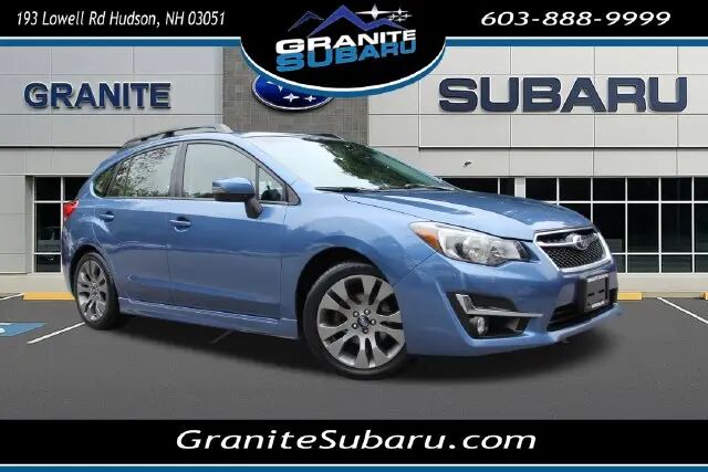 2016 Subaru Impreza 2.0i Sport Premium