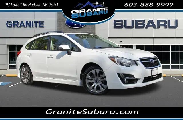 2016 Subaru Impreza 2.0i Sport Limited