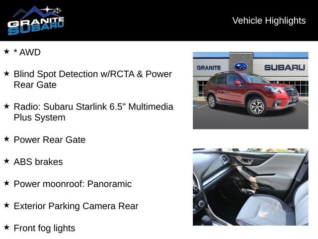 2022 Subaru Forester Premium — photo 1 of 12