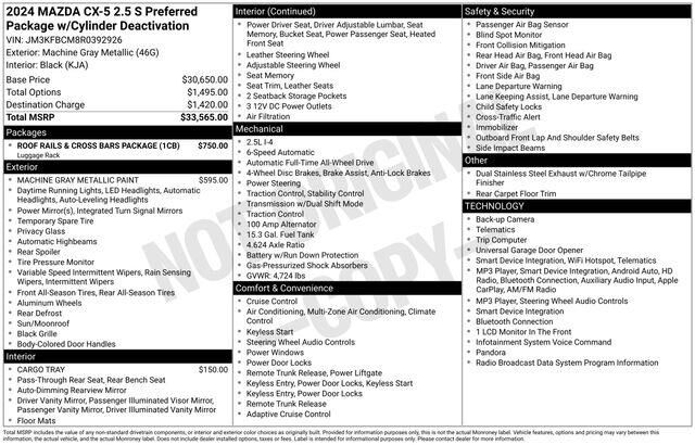 2024 Mazda CX-5 2.5 S Preferred