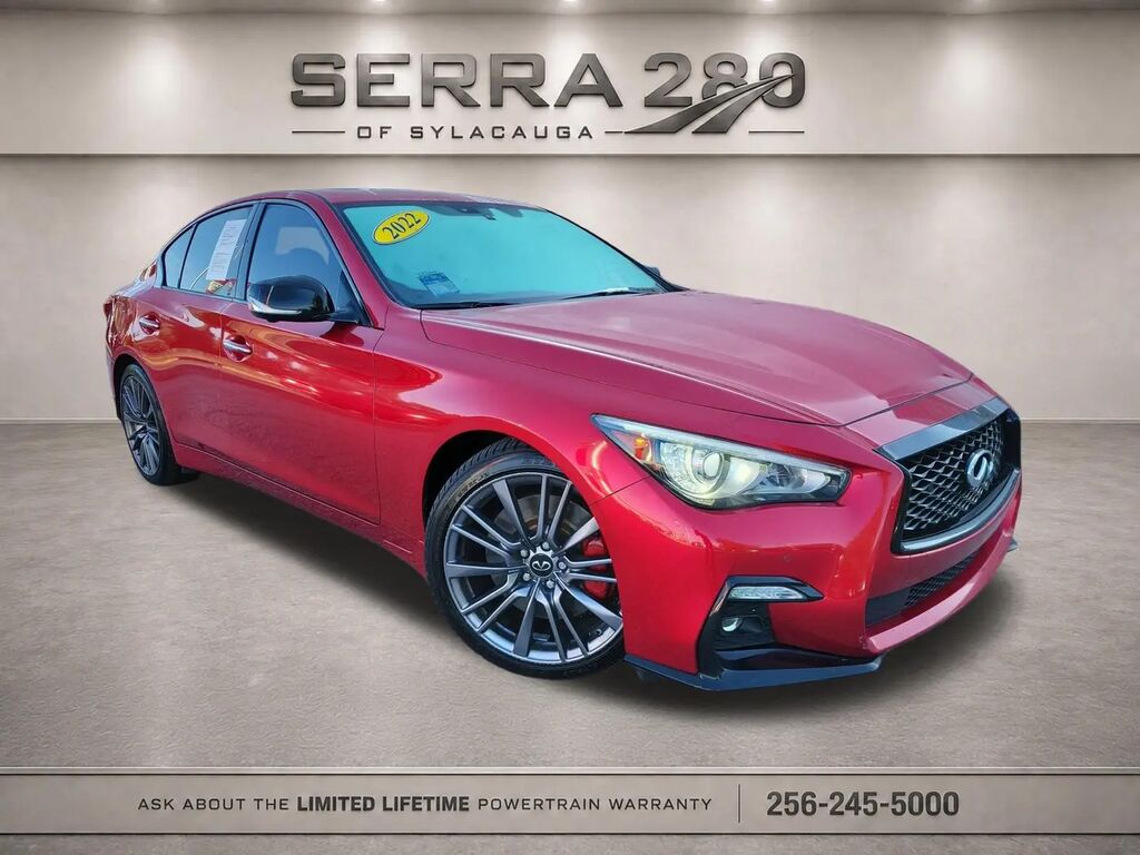 2022 INFINITI Q50 Red Sport 400 — photo 1 of 13