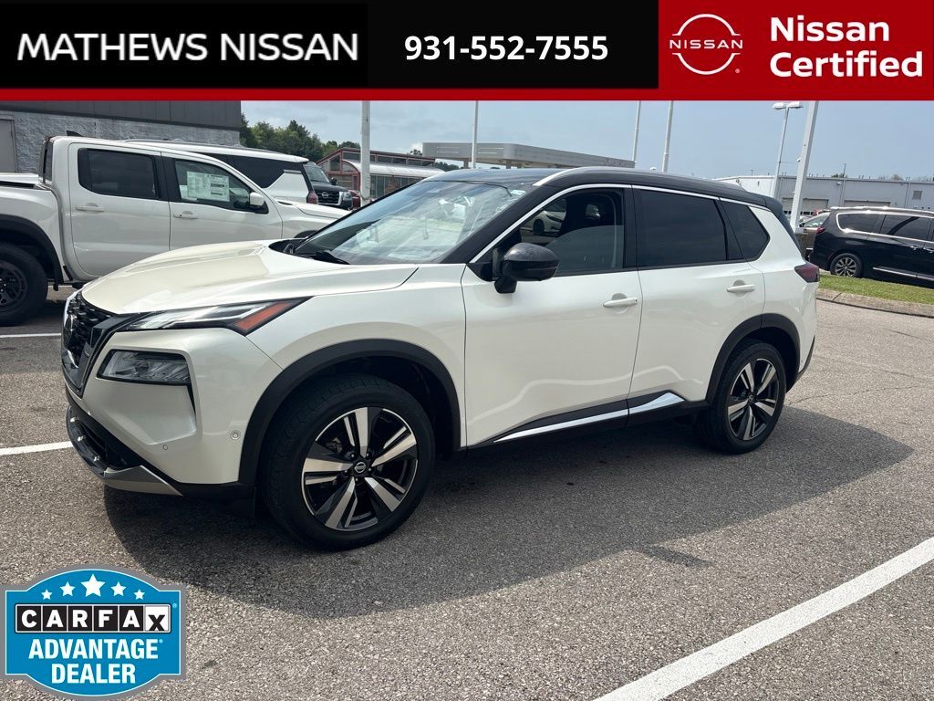 2021 Nissan Rogue Platinum — photo 1 of 3