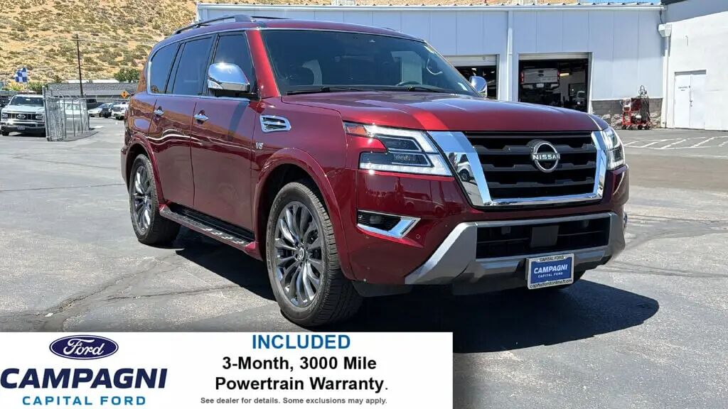 2021 Nissan Armada Platinum — photo 1 of 21