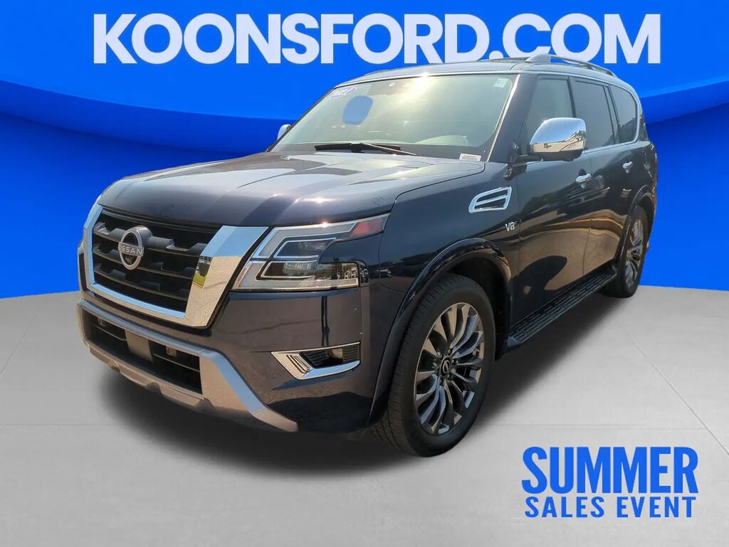 2021 Nissan Armada Platinum — photo 1 of 13