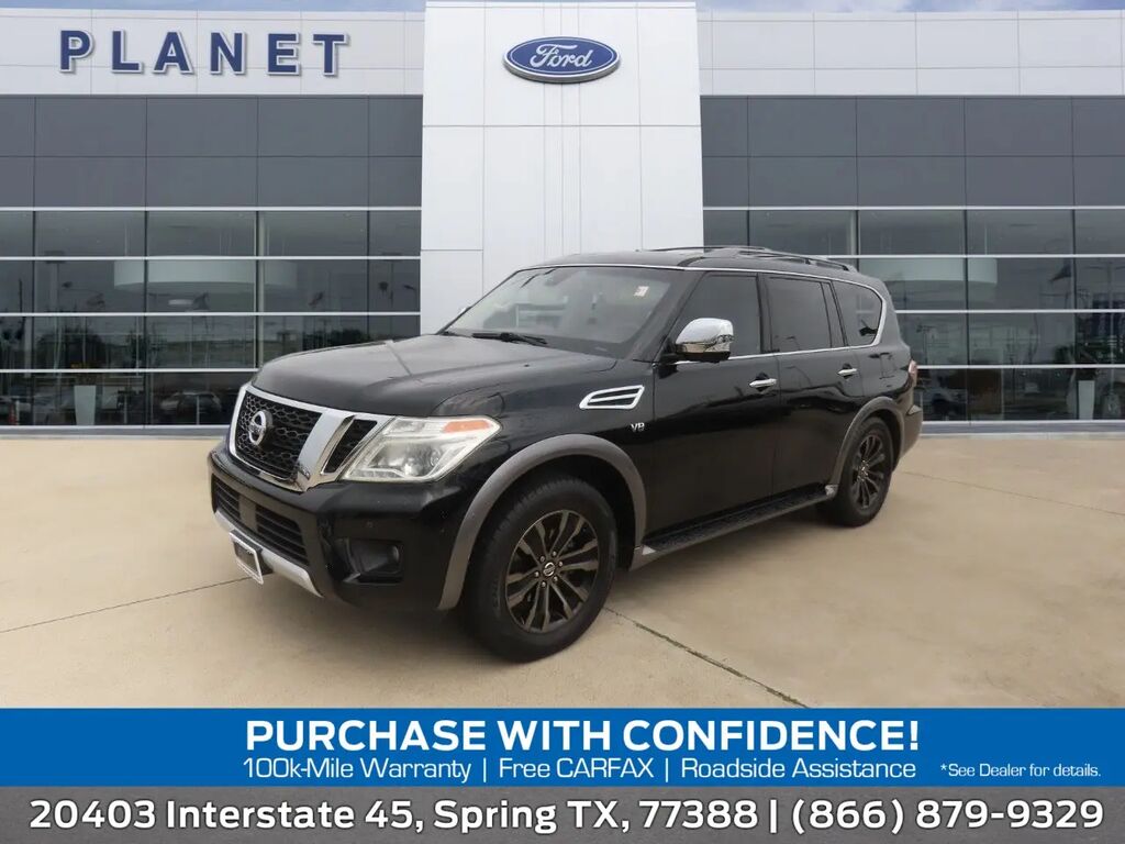 2017 Nissan Armada Platinum — photo 1 of 22