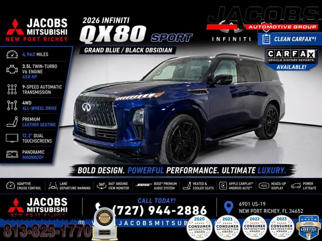 2026 INFINITI QX80 LUXE — photo 1 of 13
