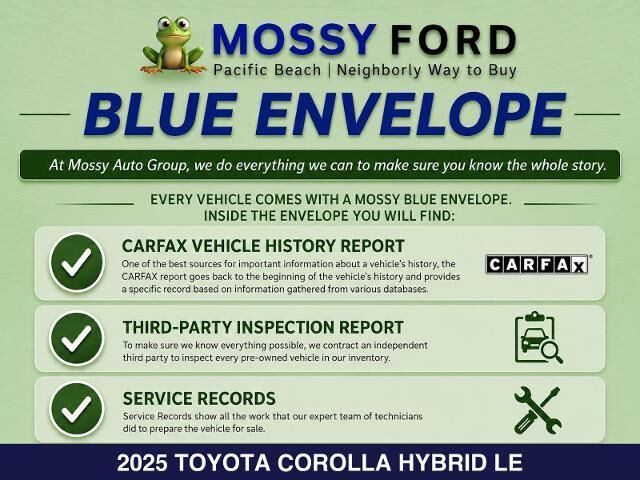 2025 Toyota Corolla Hybrid LE