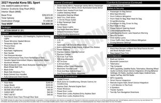2027 Hyundai Kona SEL Sport