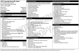 2027 Hyundai Kona SEL Sport