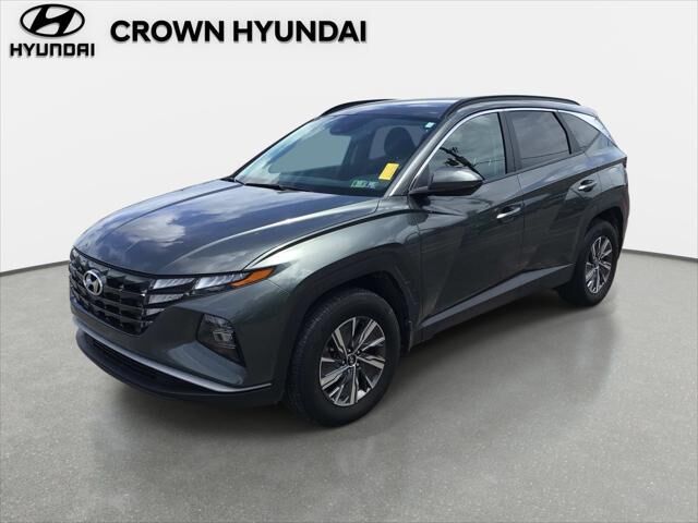2024 Hyundai TUCSON Hybrid Blue — photo 1 of 10
