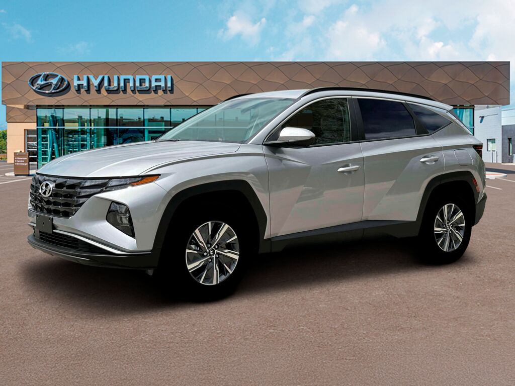 2024 Hyundai TUCSON Hybrid Blue — photo 1 of 12
