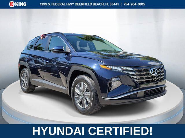 2024 Hyundai TUCSON Hybrid Blue — photo 1 of 13