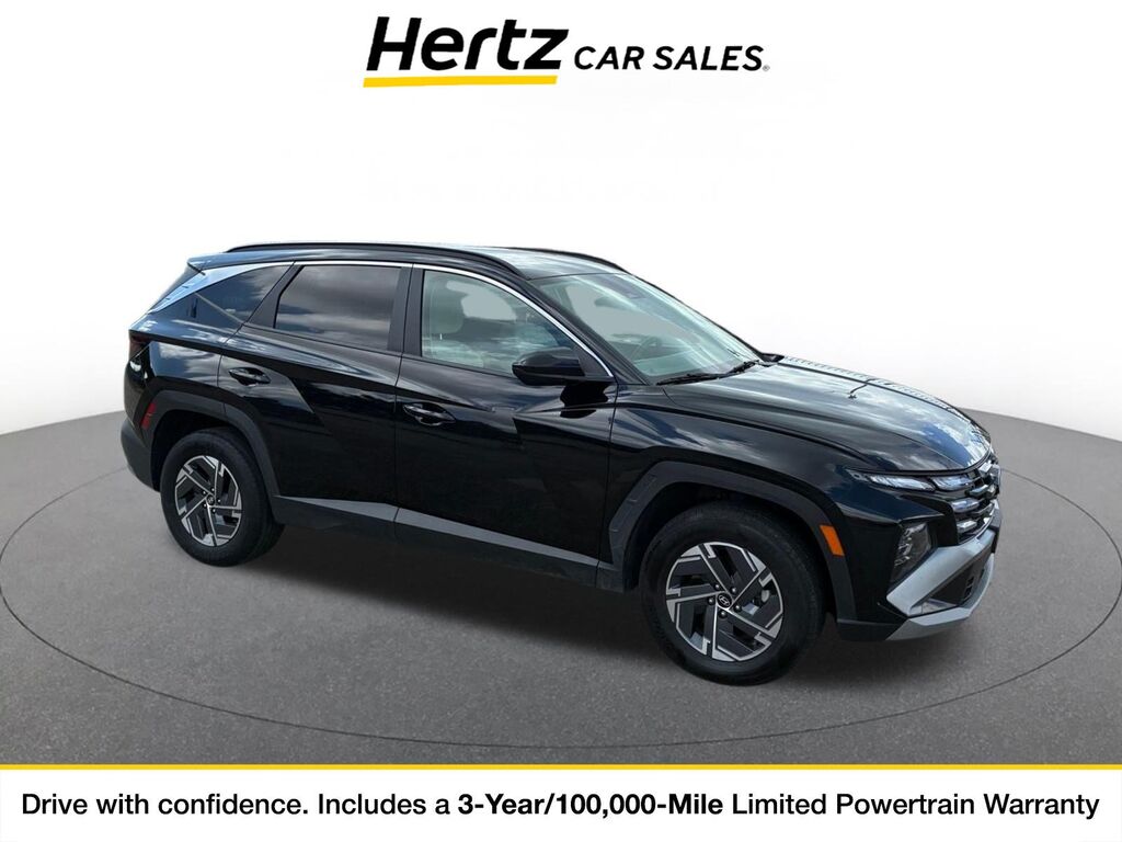 2025 Hyundai Tucson Hybrid Blue — photo 1 of 11