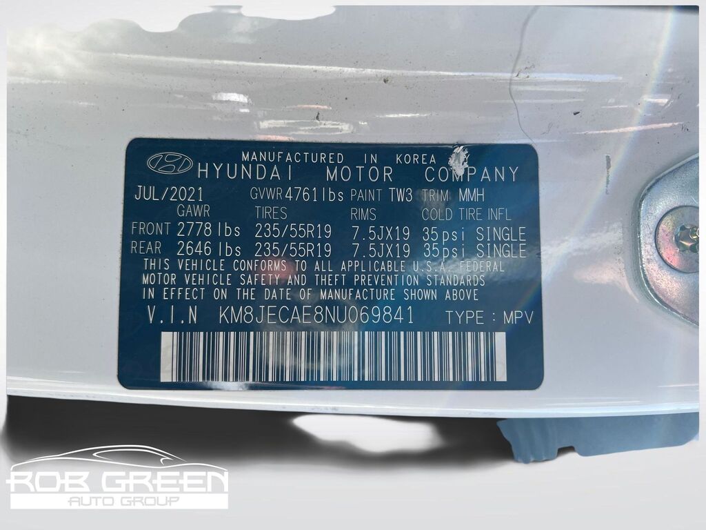 2022 Hyundai Tucson Limited — photo 1 of 2