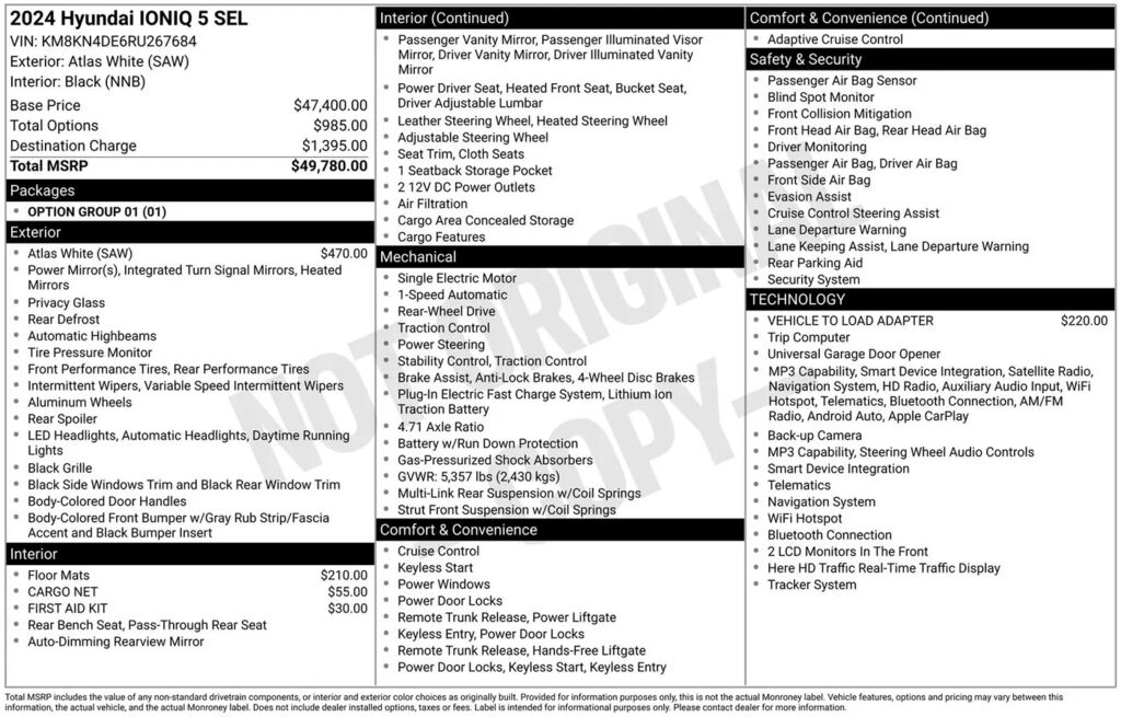2024 Hyundai IONIQ 5 SEL — photo 1 of 14