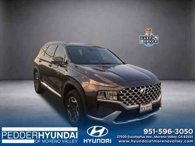 2022 Hyundai SANTA FE Hybrid Blue — photo 1 of 9
