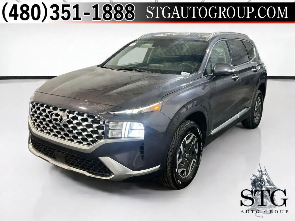 2022 Hyundai SANTA FE Hybrid Blue — photo 1 of 13