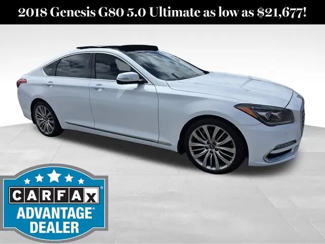 2018 Genesis G80 5.0 Ultimate — photo 1 of 27